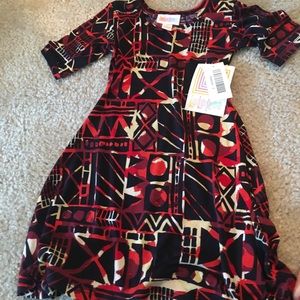 3 for $33 Lularoe Red Adeline Toddler Dress